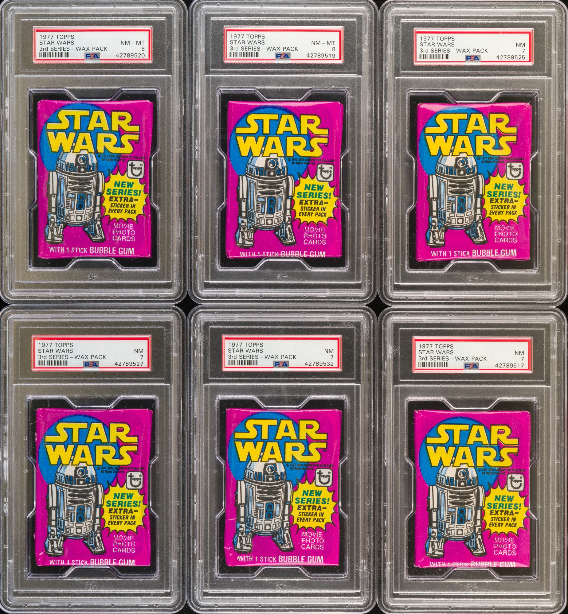 star wars trading cards unopened