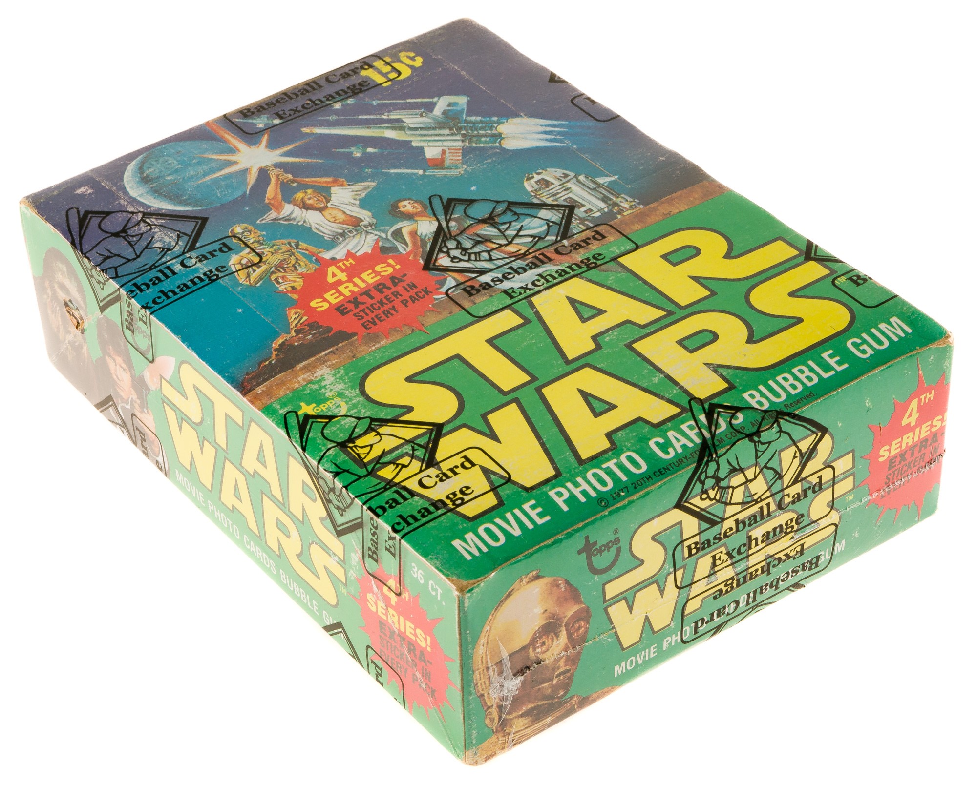 star wars topps box