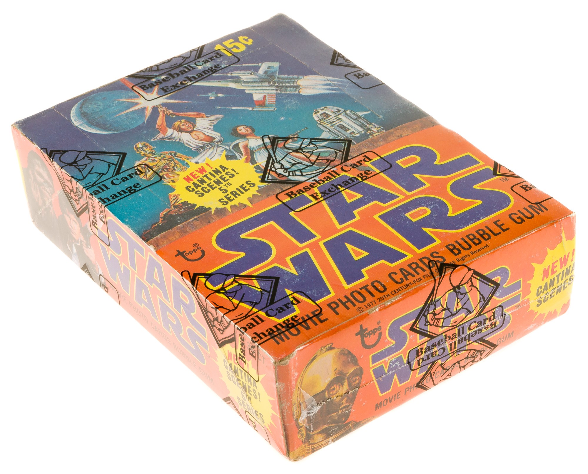 unopened star wars cards