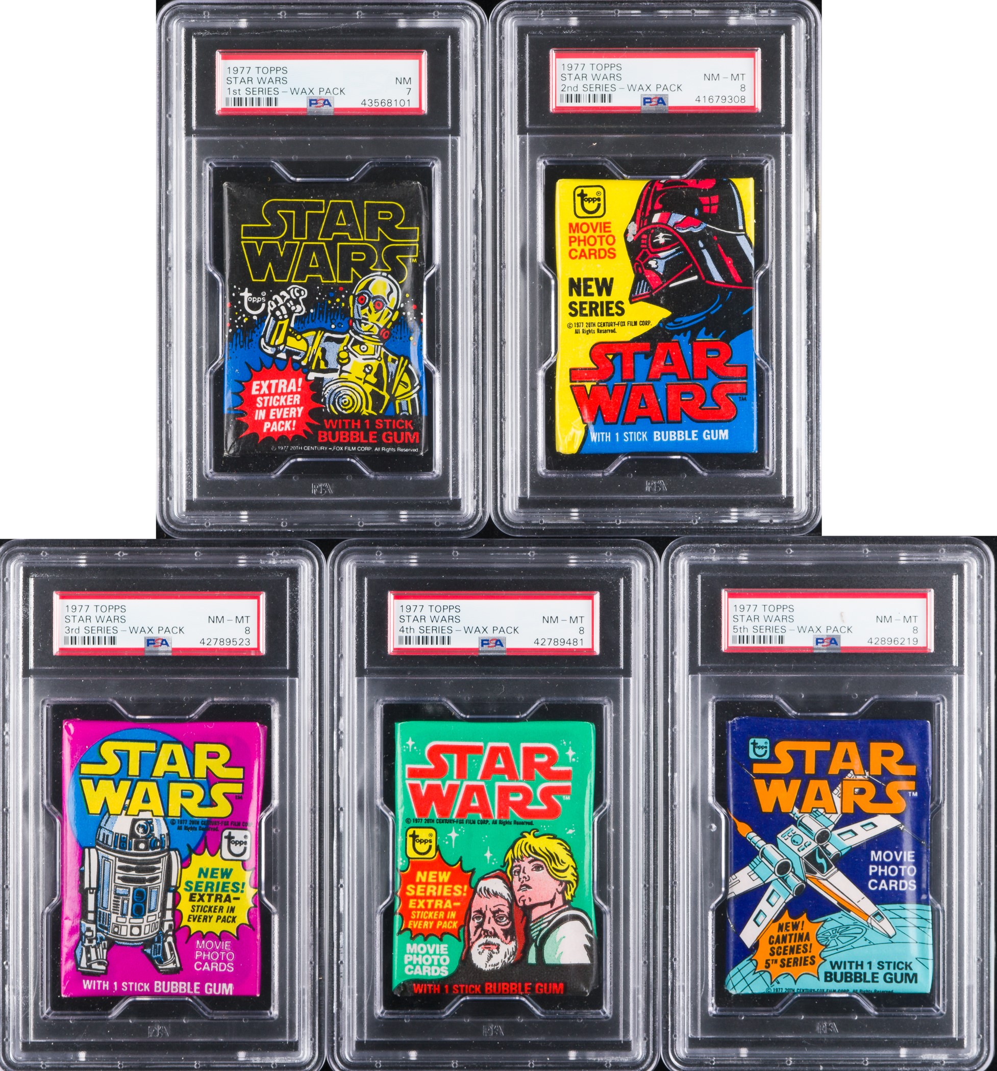 star wars trading cards unopened