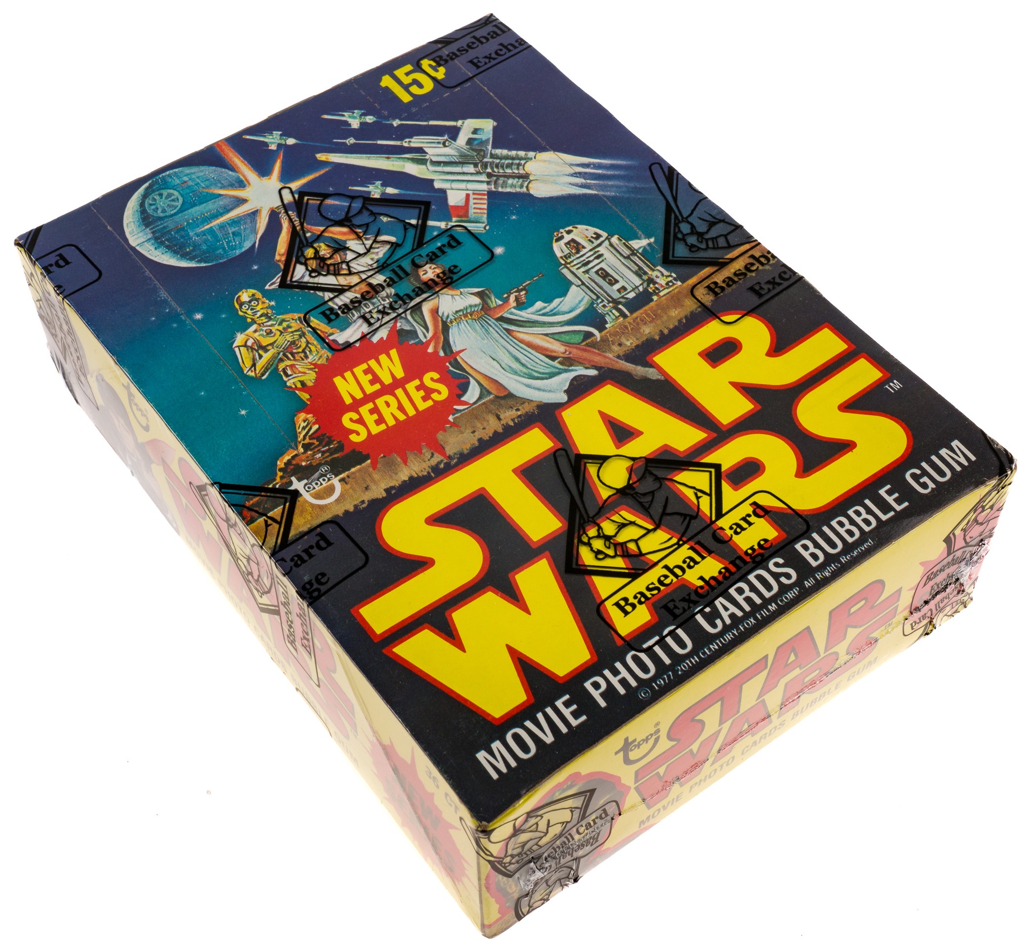 star wars trading cards unopened