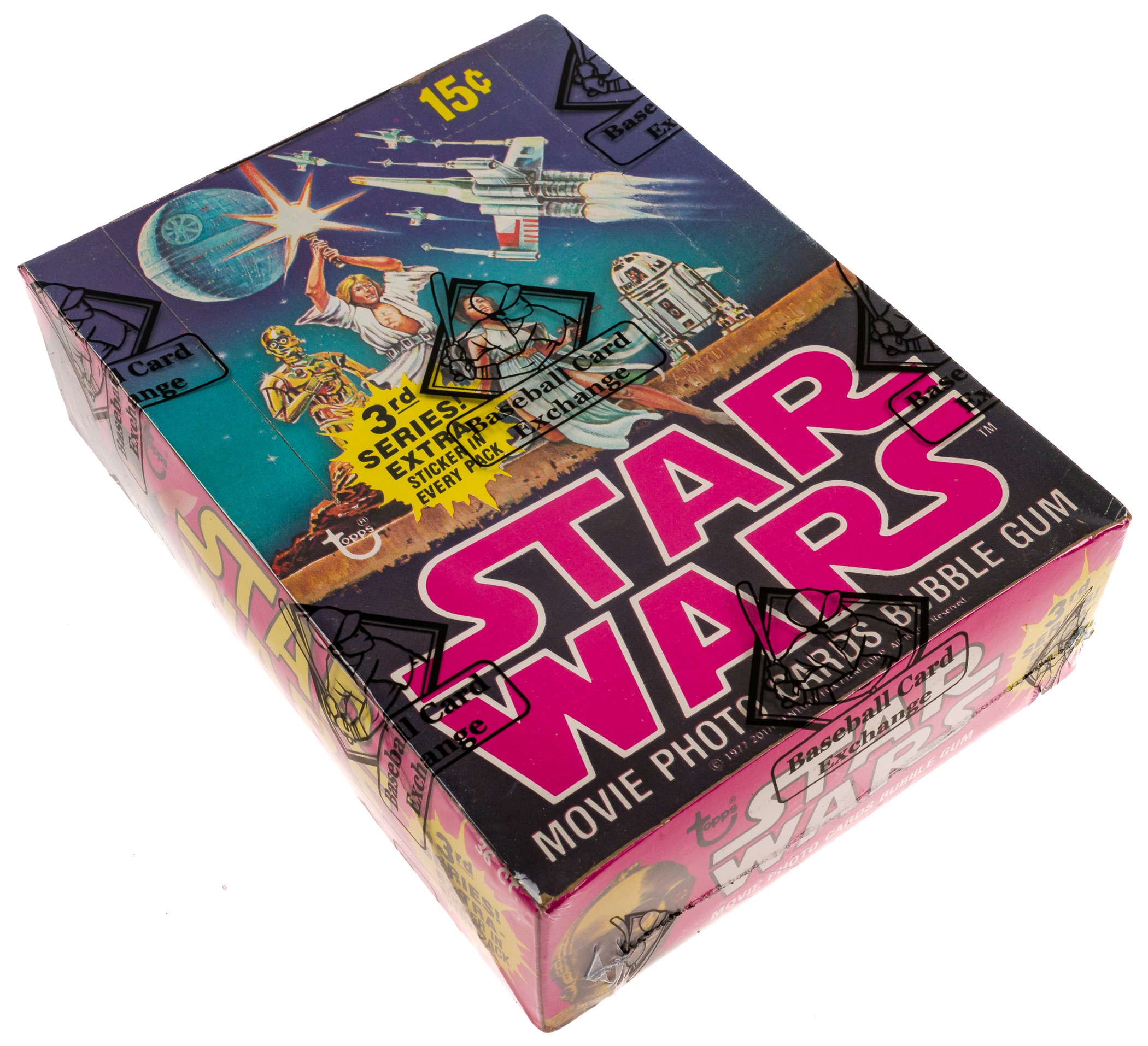 topps star wars box