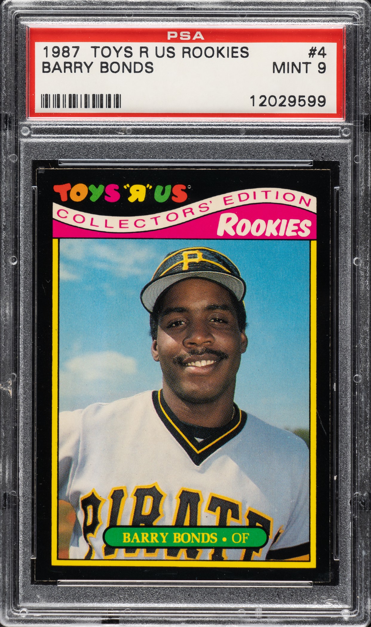 Barry bonds baseball card value